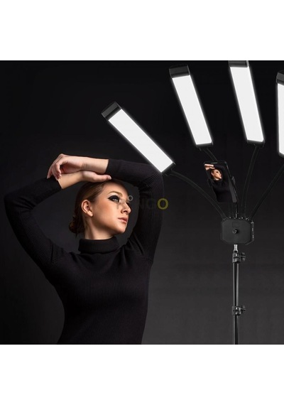 Ringo 4 Kollu Esnek Sedye Işığı 110 Watt - Ekranlı