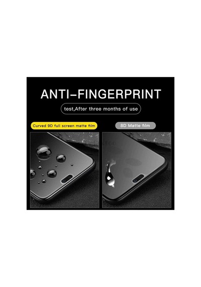 Hubrendy Tedarik Samsung A71 Uyumlu 9d Tam Kaplayan Parmak Izi Bırakmayan Ekran Koruyucu Film