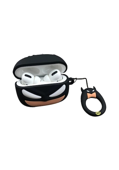 Apple Uyumlu AirPods Pro 3. Nesil Batman Figürlü Koruyucu Kılıf Diğer