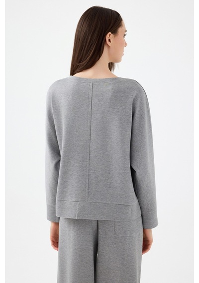 LOFT Oversize Kadın Sweatshirt Lf2040812 Q1.v1 Gri