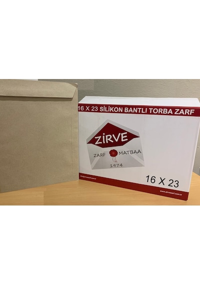 Torba Zarf 16x23 90 Gram I.kraft Silikonlu 500 Adet