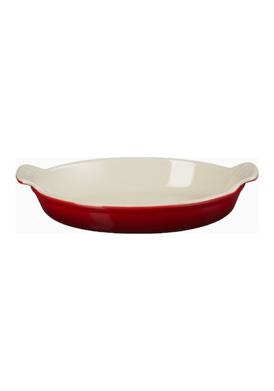 Le Creuset Oval Seramik Mini Fırın Kabı Fırın Tepsisi Kırmızı