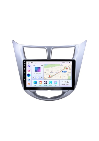 Hyundaı Accent Blue 2011-2016 Multimedya Navigasyon Usb Kamera Carplayer Uyumlu