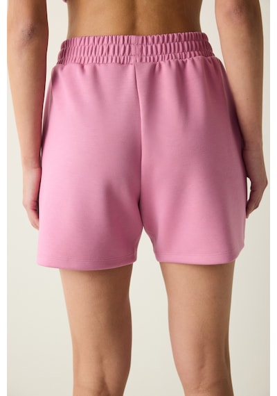 Penti Pembe Yüksek Bel Cepli Silky Touch Şort Gul Pembesı