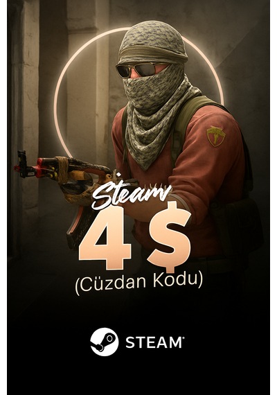 4 Usd Steam Dijital Kod