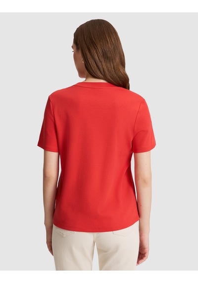Pierre Cardin Kadın Kırmızı Tişört Basic 50323570-vr030