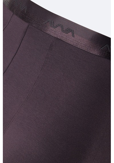 Avva Erkek Mürdüm Basic Soft Touch Tekli Regular Fit Boxer B009537