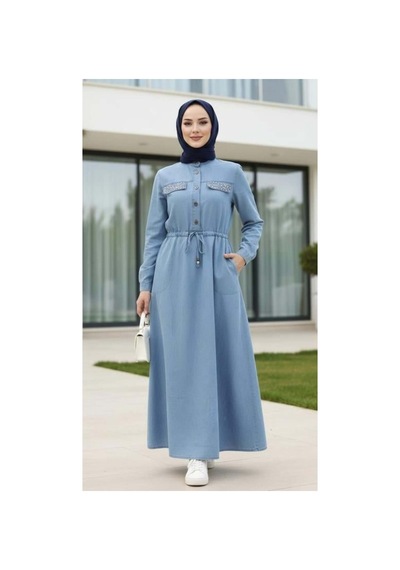 Hb Harma Time Butik Kadın Taş İşlemeli Düğmeli Açık Mavi Kot Elbise Açık Mavi Açık Mavi Hb Harma Time Butik Kadın Taş İşlemeli Düğmeli Açık Mavi Kot Elbise Açık Mavi Açık Mavi