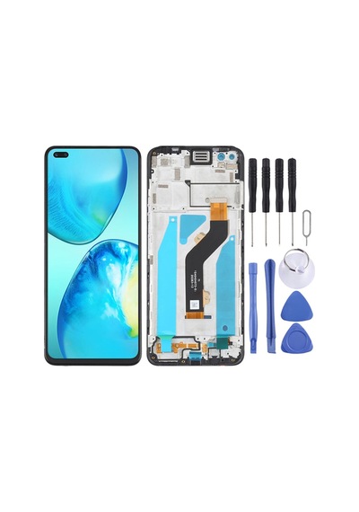 Infinix Note 8 Uyumlu Ekran Lcd Dokunmatik Full Çıtalı-ın-note-8-lcd