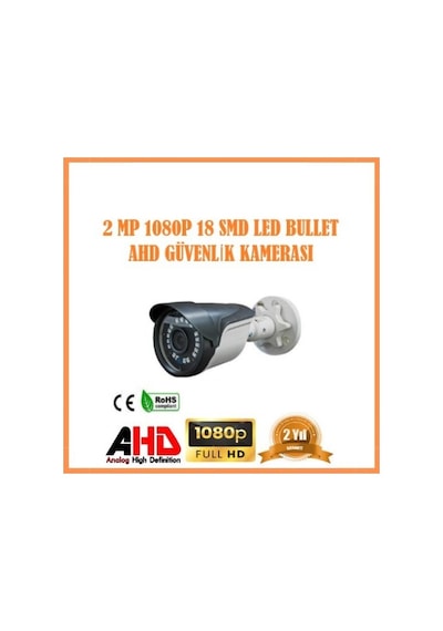 River World 1080p Gece Görüşlü 2 Mp Ahd Güvenlik Sistemi 2 Kameralı