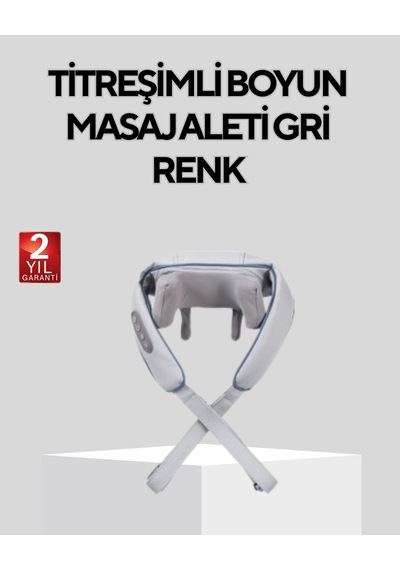 Isı Terapili Boyun Ve Omuz Masaj Cihazı Sessiz Motorlu Çok Bölgeli Kullanım