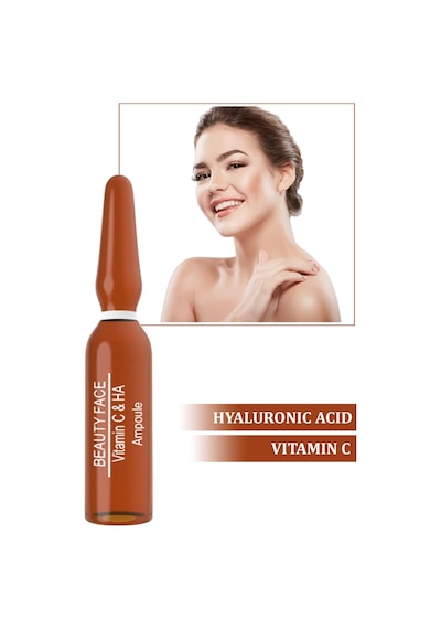 Beauty Face Vitamin C Ha Ampul Serum 6 x 2 ML
