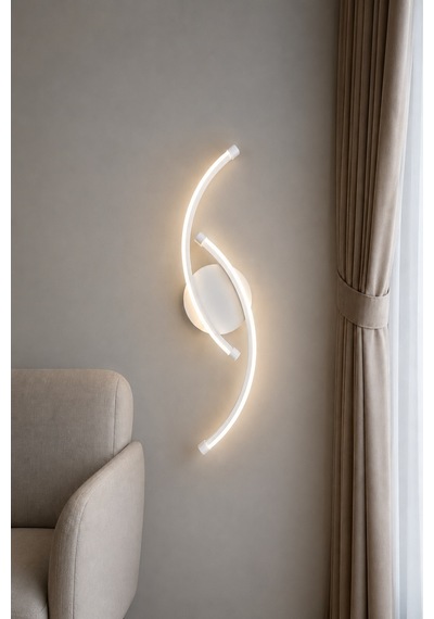 Bero Modern Led Duvar Apliği Günışığı Beyaz