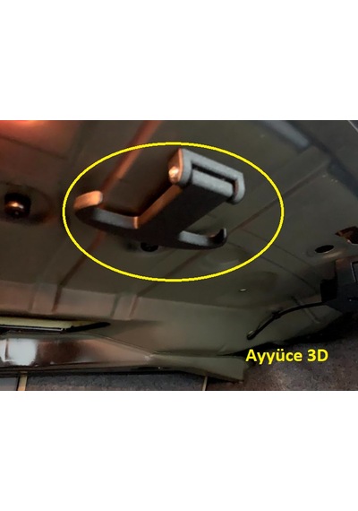 Ayyüce 3d, Bmw E90 Uyumlu Bagaj Askısı Vida Somun Hariç, Siyah Re