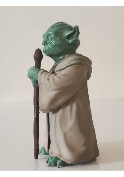 Star Wars Usta Yoda Figürü - 3d Baskı Bilge Master Yoda Biblo