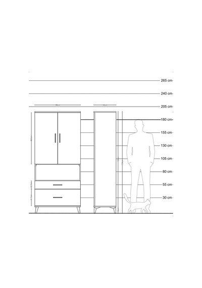 Hyperion Dolap 2 Raflı 2 Çekmeceli Tek Askılı 88x44x195 Aytaşı-aytaşı Aytası Hyperion Dolap 2 Raflı 2 Çekmeceli Tek Askılı 88x44x195 Aytaşı-aytaşı Aytası