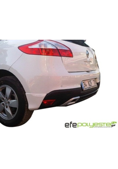 Renault Megane 3 Arka Tanpon Başları Boyasız