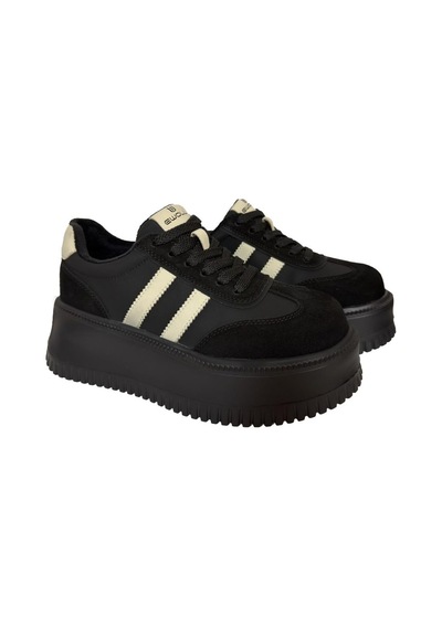 Ewoll 262-1117 Siyah Kadın Sneakers