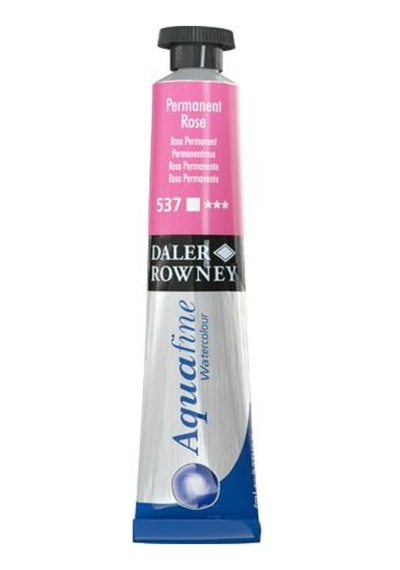 Daler Rowney Aquafine Tüp Suluboya 8ml PERMANENT ROSE 537