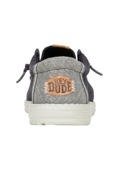 Hey Dude 43085 Wally Jute Siyah Erkek Ayakkabı Siyah
