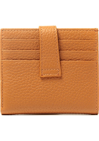 Camel Cüzdan & Kartlık Unisex 800 Grande Deri Cüzdan Kartlık kahverengi