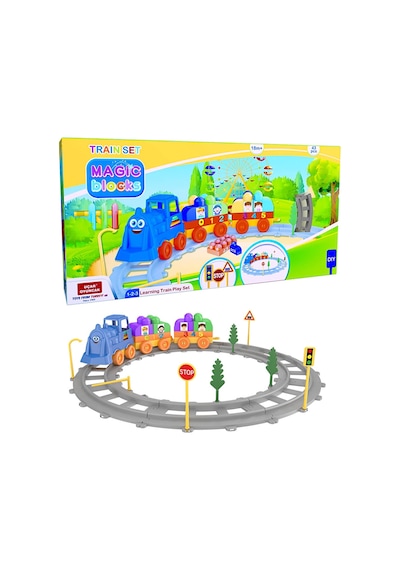 Magıc Blocks Tren Set 43pcs 2 Adet