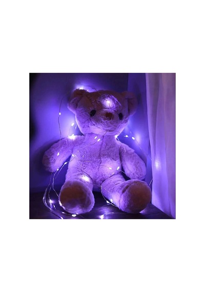 Gd957 Şerit Pilli Aydınlatma 3 Metre 30 Adet Beyaz Peri Led - Led Işık