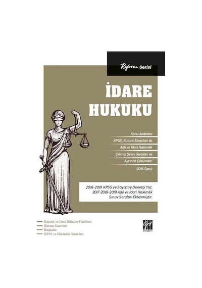 İdare Hukuku / Reform Serisi / Kolektif
