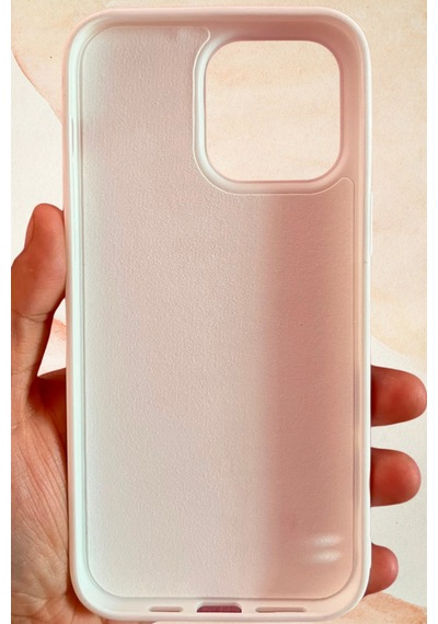 İphone 14 Pro Max Yıldız Tozu Premium Beyaz Silikon Kılıf