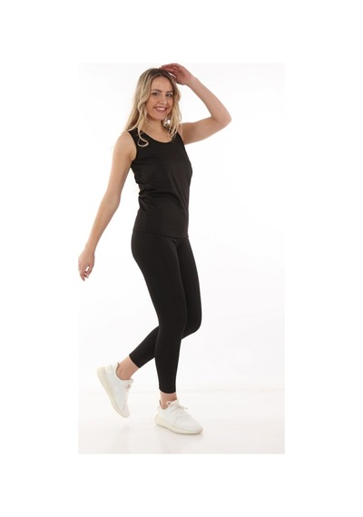 Norcia Sports Termal Sauna Atlet Ve Tayt Takım Siyah - 175888486 Siyah - 175888486 Siyah