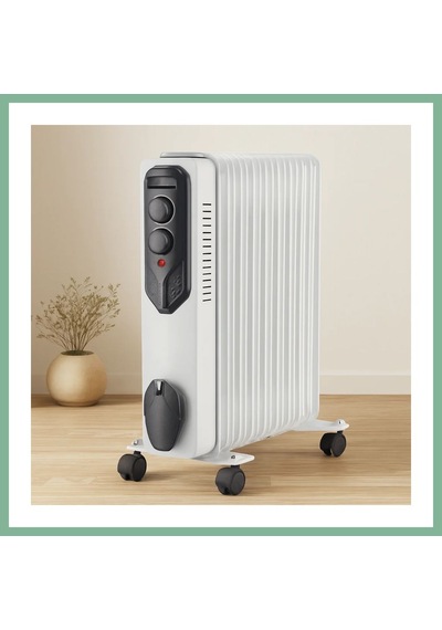 Bşkvirgo 11 Dilimli Yağlı Radyatör Isıtıcı 2500w Ayarlı Termostat Bsk2026 Standart
