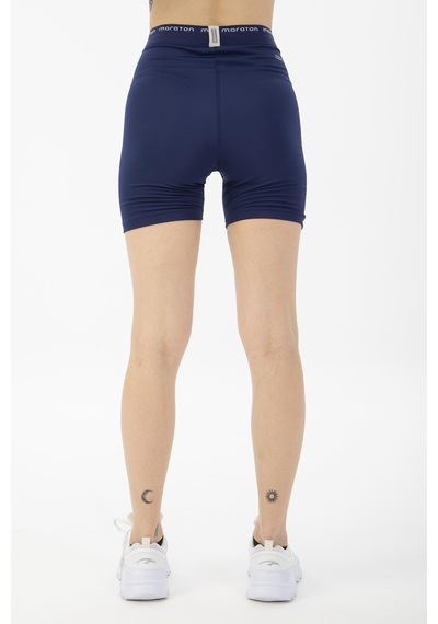 Maraton Active Slimfit Kadın Koşu Navy Şort 21198-navy