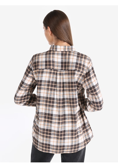 Colin's Colins Regular Fit Çok Renkli Kadın Uzun Kol Gömlek Cl1066877 Çok Renkli