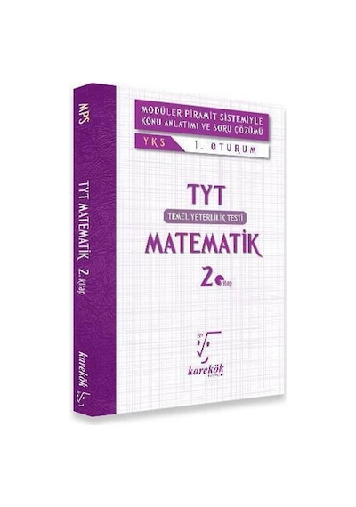 Karekök Yayınları Tyt Matematik 2.Kitap 1.Oturum