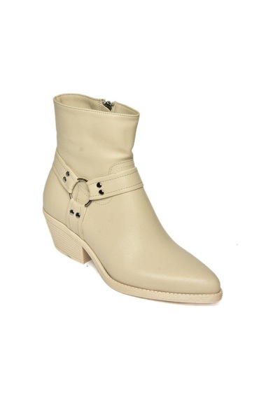 Fox Shoes T404400609 Bej Kalın Topuklu Kadın Bot Bej-suni Deri Bej Fox Shoes T404400609 Bej Kalın Topuklu Kadın Bot Bej-suni Deri Bej