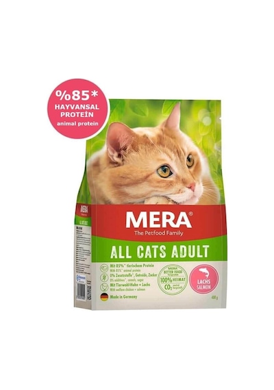 Mera Adult Tahılsız Somonlu Yetişkin Kedi Maması 10 KG
