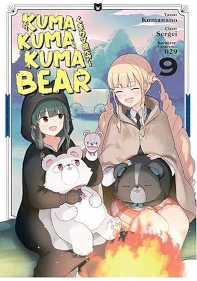 Arafta Fleksi Kapak + One Punch Man Cilt 2: Tek Yumruk + Şirinler 16 - Ekonomist Şirin + Kuma Kuma Kuma Bear - 9