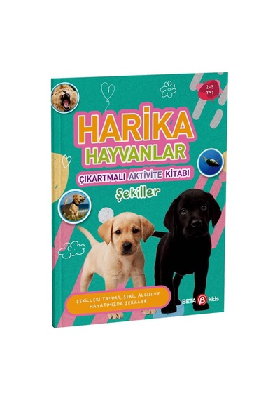 Harika Hayvanlar - Çıkartmalı Aktivite Kitabı Kapak Değişebilir Sku: Zeusstk8005d5f2e1