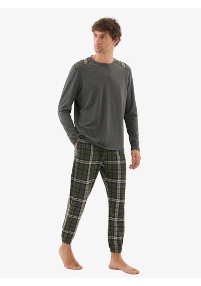 Blackspade Erkek Termal Pijama Takımı 40804 - Antrasit Antrasit