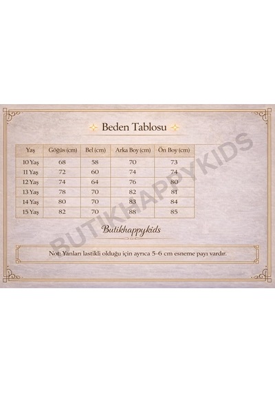 Erkut Kız Çocuk Abiye Elbise Krem Taşlı Yaka Detaylı Balon Etek Mini Prenses Model Krep Kumaş Abiye Elbise 10-15 Yaş Erkut Kız Çocuk Abiye Elbise Krem Taşlı Yaka Detaylı Balon Etek Mini Prenses Model Krep Kumaş Abiye Elbise 10-15 Yaş
