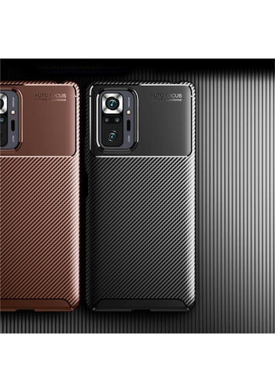 Xiaomi Redmi Note 10 Pro Kilif Tasarim Karbon Silikon Kapak 484827026