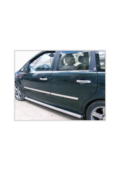 Famsotomotiv Ford C-Max Krom Cam Çıtası 4 Prç. 2003-2010 Paslanmaz Çelik