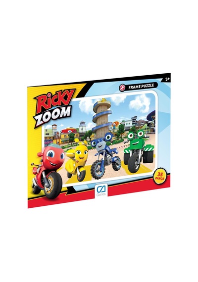 Babystore Ricky Zoom Frame Puzzle 35 Parça 2'Li Puzzle Seti