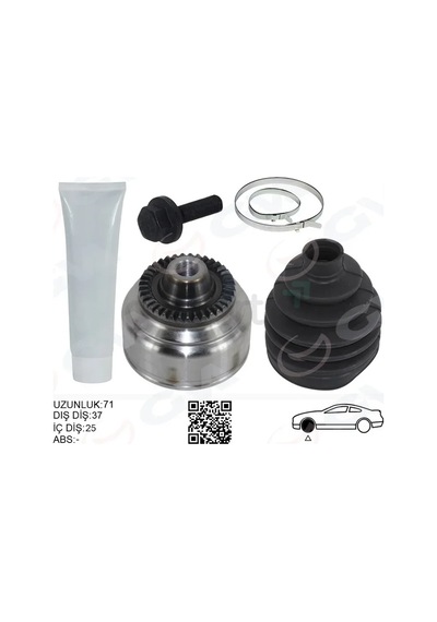 Aks Kafası Diş Sağ / Sol Bmw F10 F12 F13 F06 Xdrıve 71mm