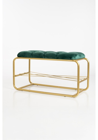 Ayakkabılık Puf Bench Döşemeli Kapı Girişi Puf Kapı Girişi Düzenleyici Düğmeli Tel Raflı Gold Ayakkabılık Puf Bench Döşemeli Kapı Girişi Puf Kapı Girişi Düzenleyici Düğmeli Tel Raflı Gold