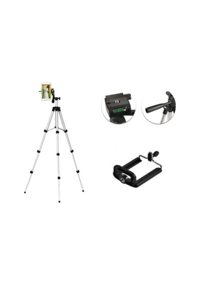 Telefon Ve Kamera Tutucu Tripot Ayak 130 Cm -telefon Tutuculu