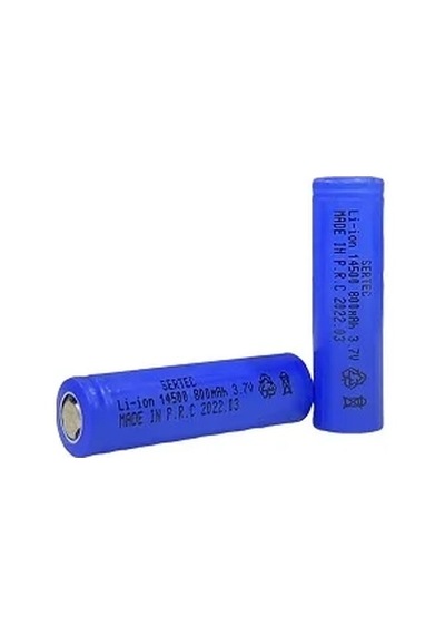 Şarjlı Li-ion 14500 Aa 800 Mah Pil - 3.7v