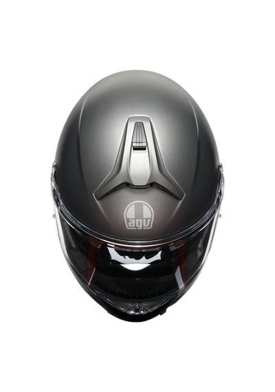 Agv Kask Tourmodular Solıd Mplk Luna Grey Matt Gri