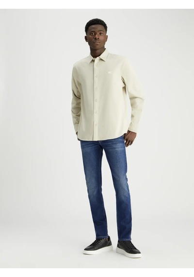 Calvin Klein Slım Erkek Mavi Kot Pantolon