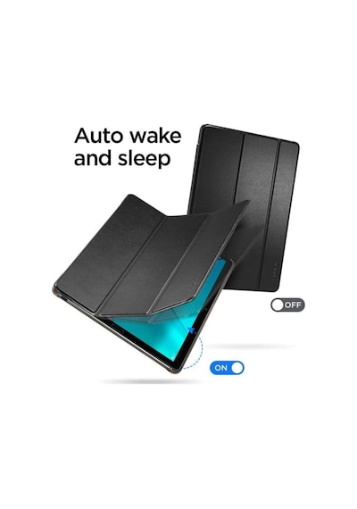 Lenovo Tab M10 Fhd Plus Tb-x606f 10.3" Uyumlu Uyku Akıllı Kapak Arkası Şeffaf 2 Mod Yatay Stand Kapaklı Kılıf